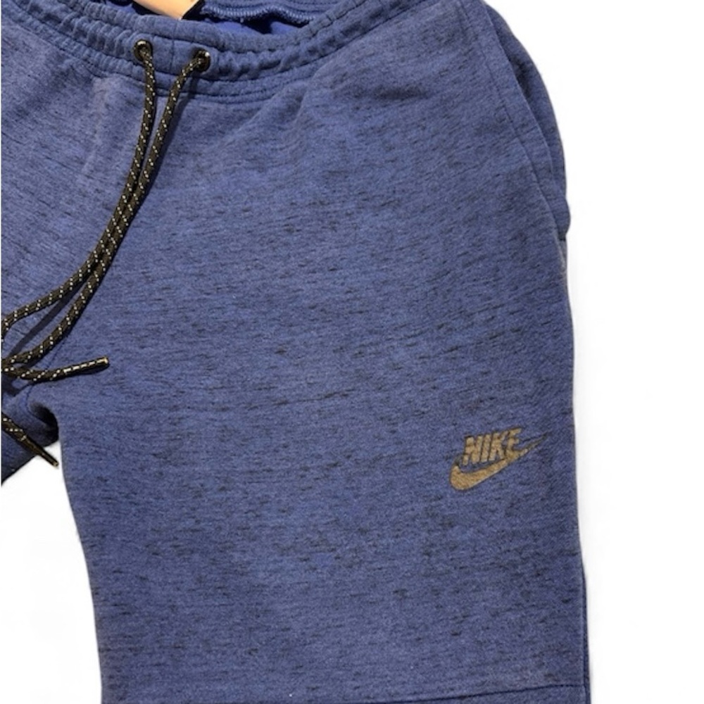 Nike Tech Fleece Joggers Pants Blue Black Mens Size L 836416-010 - Picture 3 of 6